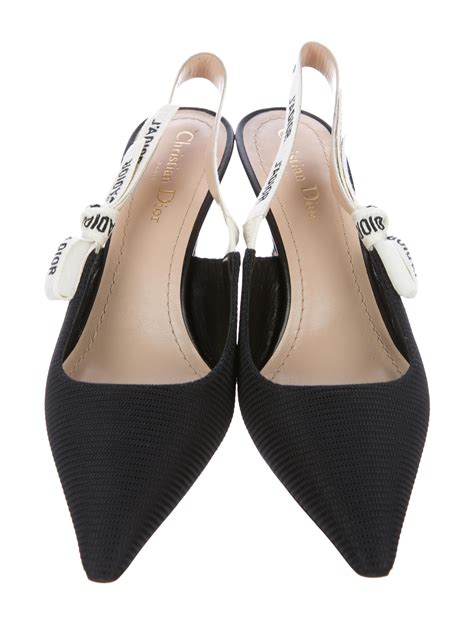 dior slingback price|fashionphile dior sling backs.